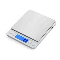 Серебристые Кухонные Цифровые Весы 3 кг