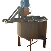 Concrete mixer BS-250 for forced mixing of concrete and solutions