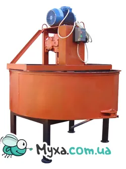 Concrete mixer BS-500 for forced mixing of concrete and solutions