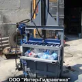 6 ton hydraulic press for waste paper, polyethylene films, bottles of plastic, rags and textiles