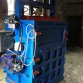 Hydraulic press 16 tons Two-cylinder for waste paper, polyethylene films, PET bottles of plastic, rags and textiles