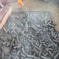Пресс Экструдер ЭБ-1000 для изготовления брикета из бурого угля торфа лигнина и прочих материалов