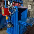 EURO Hydraulic press 18 tons for waste paper, polyethylene films, PET bottles of plastic, rags and textiles