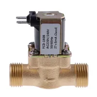 Solenoid valve Brass 220 Volt 1/2", for water, plumbing, liquids