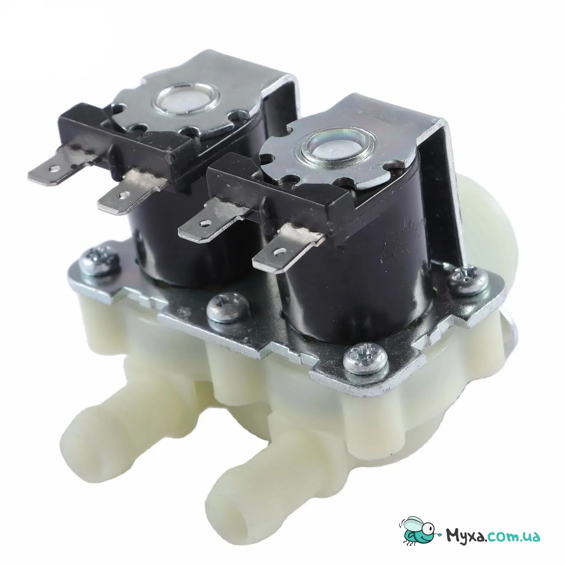 Double solenoid valve 12 Volt G3/4" inch for washing machine water