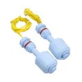 Float level sensor for water and liquids - White Plastic 52 mm - up to 220V