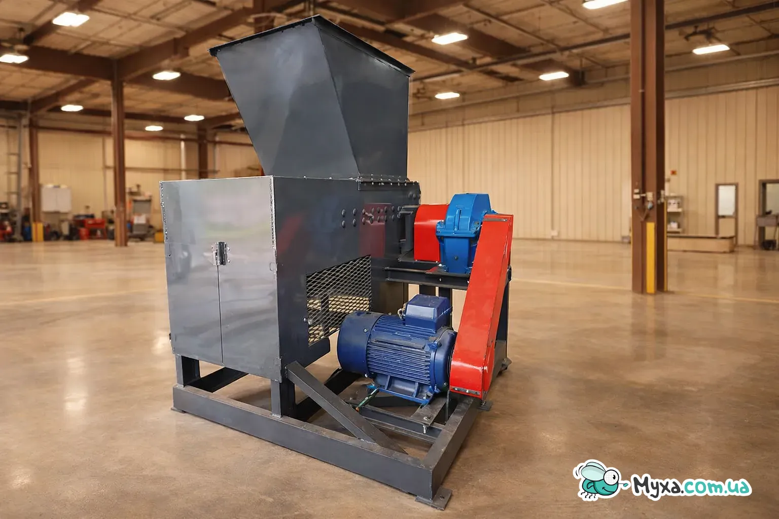 Однороторний шредер типу «Гризун»